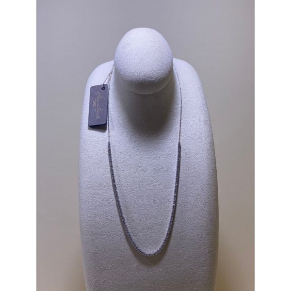 Gianni Carità Collana Chocker Tennis in oro bianco e diamanti - immagine 2