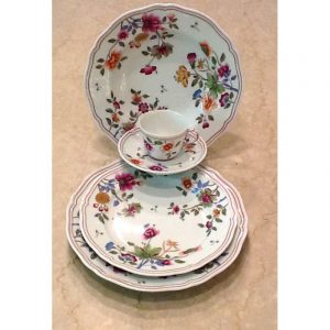 Ginori 1735 Granduca coreana set 5 pezzi porcellana piatti caffè