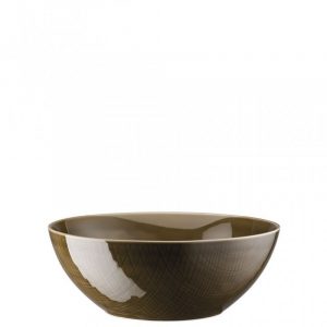 Rosenthal Mesh Insalatiera porcellana marrone 24cm Walnut porcellana