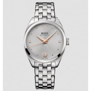 Mido Belluna Royal Lady Orologio donna Acciaio Inossidabile Quadrante con diamanti