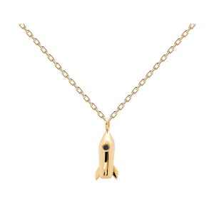 PDPAOLA Collana INFINITY & BEYOND missile CO01-189-U argento 925 con zircone