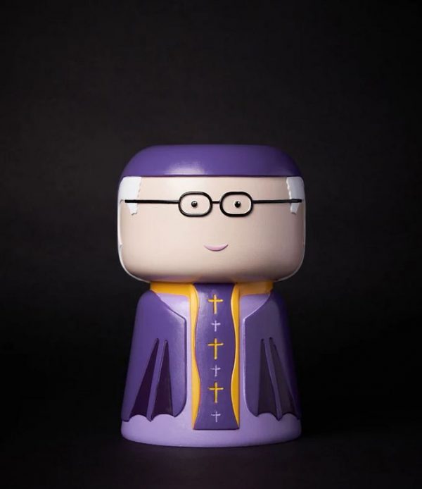 Blogo Design The Pope 15cm vaso Collezione Icons Poliresina papa