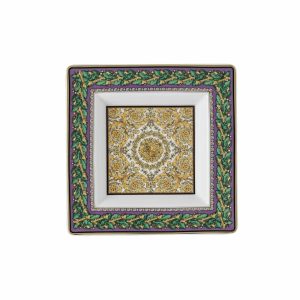VERSACE Barocco Mosaic Svuotatasche coppa 14cm porcellana rosenthal verde