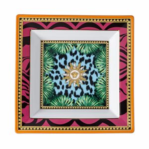 VERSACE Jungle Animalier Svuotatasche coppa 22cm porcellana rosenthal verde