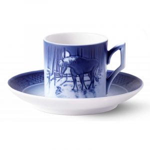 Royal Copenhagen Collectible 2019 Christmas Tazza e piattino porcellana