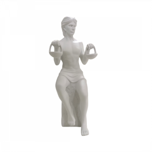 CHRISTEL BY SOMMER Bilancia UOMO segno ZODIACALE zodiac in resina