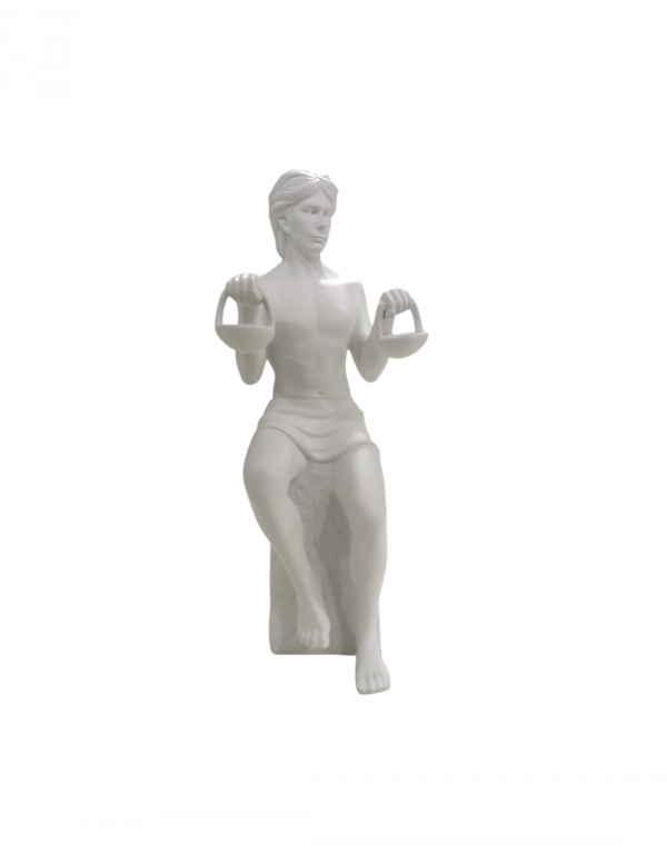 CHRISTEL BY SOMMER Bilancia UOMO segno ZODIACALE zodiac in resina
