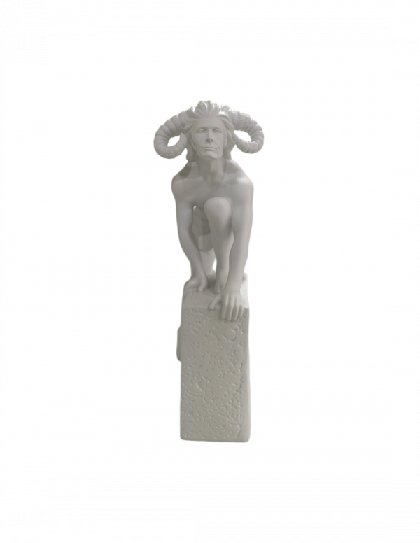 CHRISTEL BY SOMMER Ariete UOMO segno ZODIACALE zodiac in resina