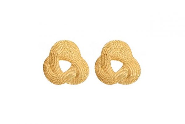 Lucedeimieiocchi Orecchini Virna intreccio Argento 925