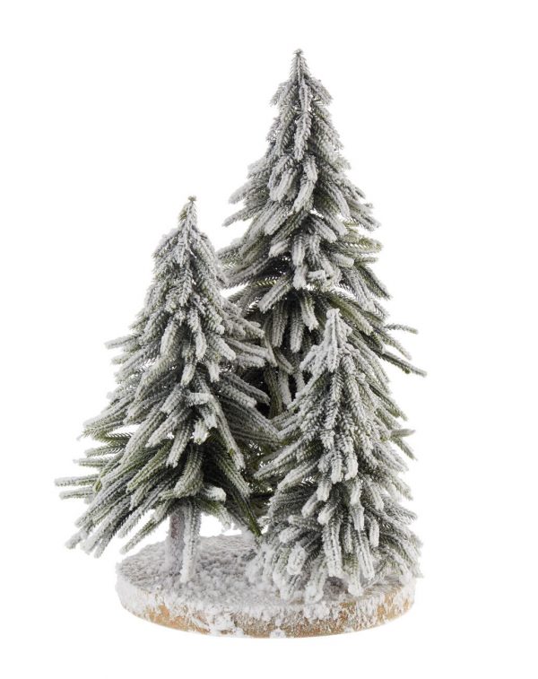 L'Oca Nera Natale Foresta del Nord - Boschetto con Neve 3 alberi 1XM810.10 NATALE