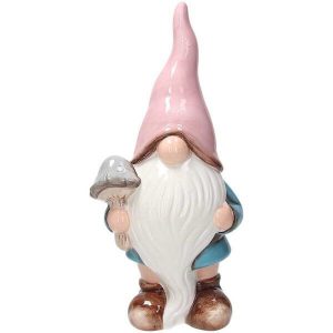 Tognana Andrea Fontebasso Nano fungo h 28 Netherland Ceramica Multicolor rosa