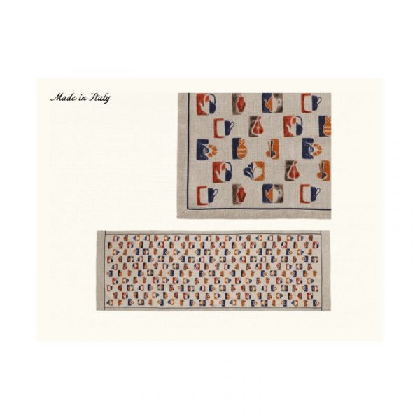 Ginori 1735 DECOR DE LA TABLE Runner in lino Miniature