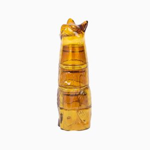 Doiy Bicchieri Kitty Ginger set bicchieri impilabili gatto vetro