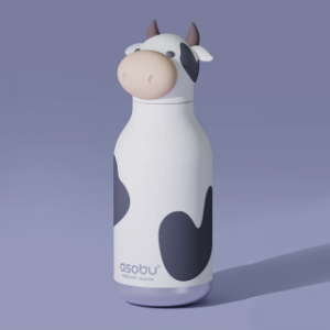Asobu Bestie Bottle borraccia termica mucca