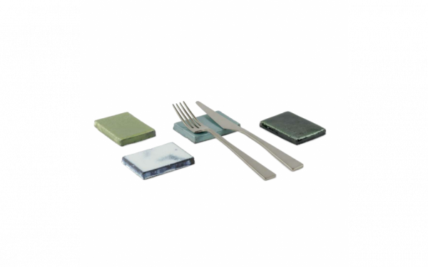 KNINDUSTRIE POGGIAPOSATE MANRIQUE bianco set 6 pezzi