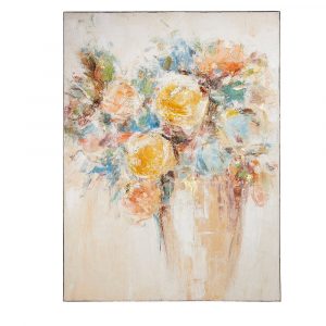L'Oca Nera 1Q222 Quadro acrilico su tela 90*120 cm con applicazioni NUOVO