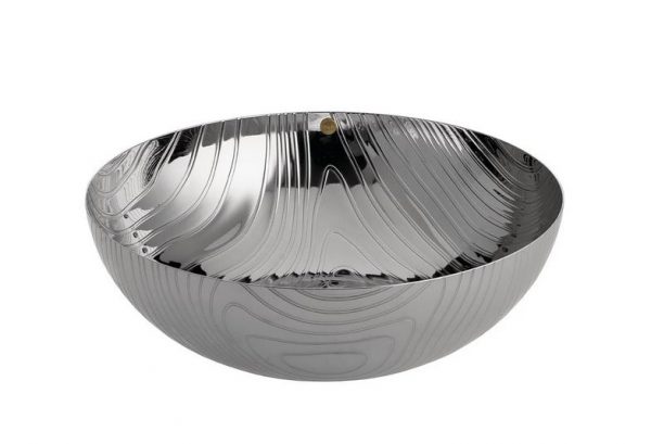 Alessi COPPA IN ACCIAIO INOSSIDABILE 18/10 CON DECORO IN RILIEVO 21 CM PU06/21