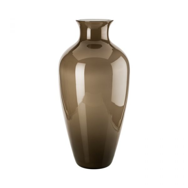 Venini Labuan vaso alto in vetro di murano made in italy