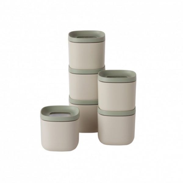 Berghoff Set di 6 contenitori piccoli Balance con coperchio NUOVO