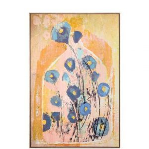 L'OCA NERA 1Q208 QUADRO CON CORNICE STAMPA SERIGRAFICA SU TELA 82*122 cm NUOVO