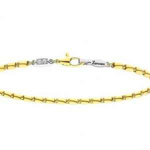 Bracciale Zancan in Oro 18kt Ub061gb uomo con diamanti