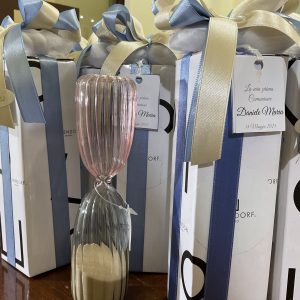 Bomboniere Ichendorf clessidra in vetro 5 minuti compresa di confezione