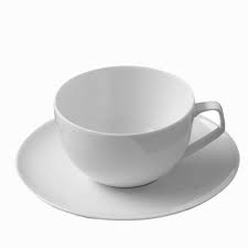 Rosenthal studio-line TAC GROPIUS WEISS set 6 tazze da caffè con piattino bianco porcellana