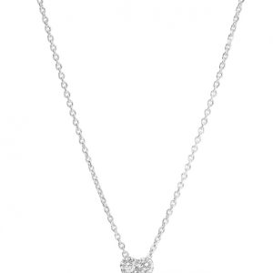 Giorgio Visconti Girocollo con pendente a cuore pavè di diamanti naturali gbx37287