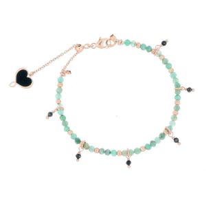 Maman et Sophie Bracciale con smeraldi e spinelli