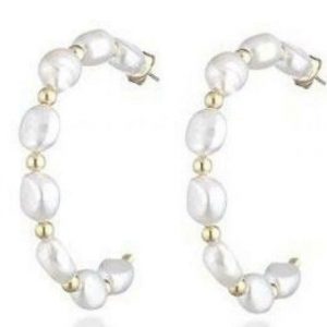 LELUNE GLAMOUR Orecchini cerchio CAROLYNE COLLECTION CAROLYNE COLLECTION LGEA290.2 con perle