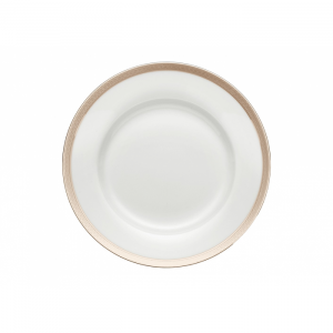 Ginori 1735 PLATINUM piatto piano dessert 22 cm (6pz) porcellana