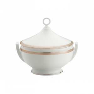 Ginori 1735 PLATINUM zuppiera tonda con coperchio 4 lt porcellana