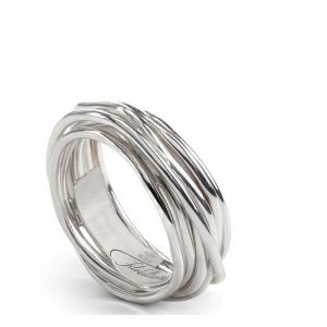Rubinia Gioielli Anello Filodellavita Classic Collection 7 Fili Argento 925