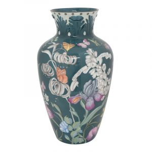 Ginori 1735 Vaso Alto 42cm Giardino Dell’Iris Ottanio Limited Edition porcellana