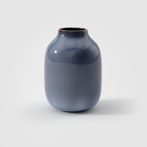 Villeroy & Boch Lave Vaso in blu 15,6 x 21,9 cm in terracotta