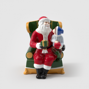 Villeroy & Boch Christmas Toy's Carillon Natale babbo natale poltrona porcellana