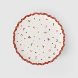 Villeroy & Boch Toy's Delight Alzata per torte piede in porcellana Ø28 cm natale