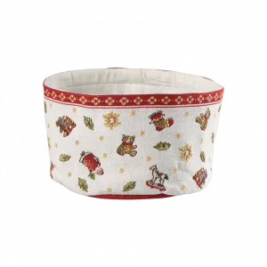 Villeroy & Boch Toy's Delight Cestino porta pane natale