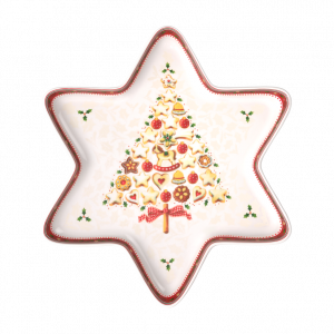 Villeroy & Boch Winter Bakery Delight Ciotola stella in porcellana natale 1000ml