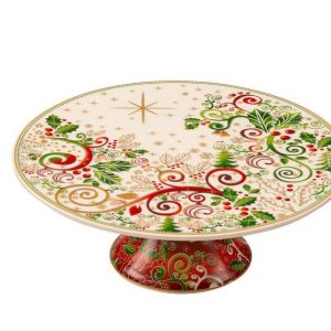 PALAIS ROYAL Alzatina in porcellana con piede natale