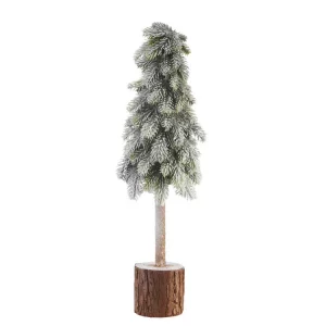 L'Oca Nera Neve nel Bosco Albero Piccolo - 1XM915.10 natale h50 cm