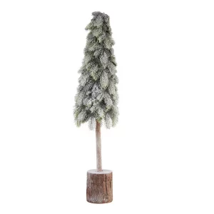 L'Oca Nera Neve nel Bosco Albero Grande - 1XM915.11 natale h64 cm
