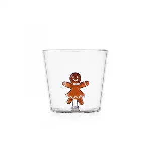 ICHENDORF Tumbler xmas Christmas Tales bicchiere MRS. Pan di Zenzero natale