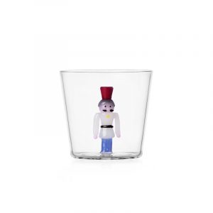 Ichendorf Xmas Tumbler Christmas Tales bicchiere soldatino schiaccianoci natale vetro