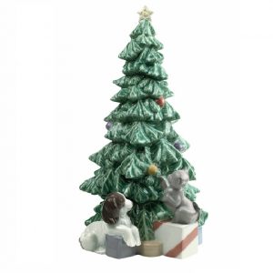 Nao by Lladrò Biricchinate a Natale albero porcellana statua 02001620