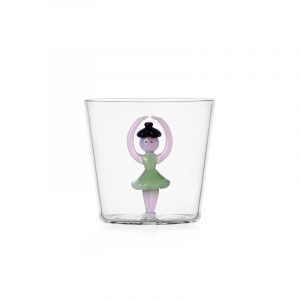 Ichendorf Xmas Tumbler Christmas Tales bicchiere ballerina schiaccianoci natale vetro