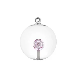 Ichendorf Christmas Xmas Tales Pallina di Natale Lecca Lecca 8cm Vetro Borosilicato