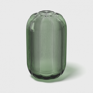 Villeroy & Boch Fleur Vaso verde, 16 x 28 cm, vetro vaso per fiori