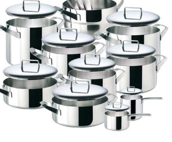 Sambonet Menu batteria di pentole 19 pezzi in acciao inox completa pentole