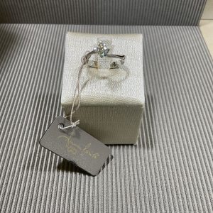 Gianni Carità Anello solitario valentino oro bianco 18kt e diamante FM410/48GS/S
